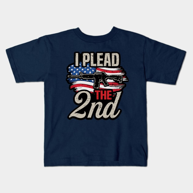 I plead the 2nd Kids T-Shirt by XXII Designs